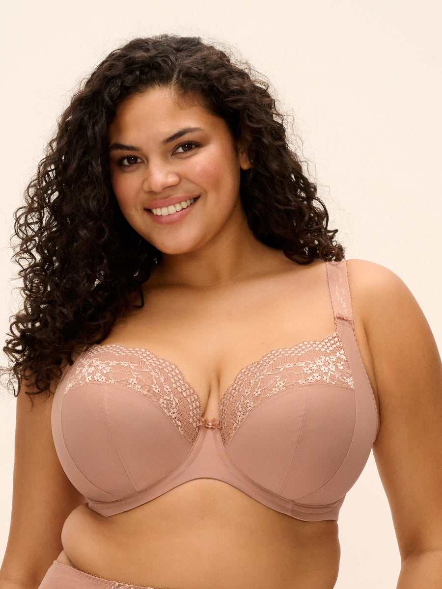 Lucie Plunge Bra - Mocha