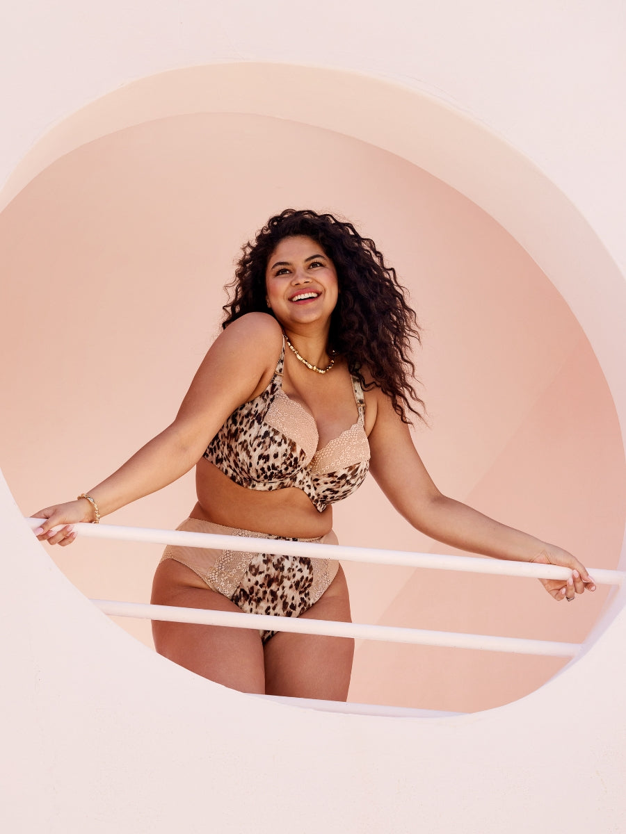 Lucie Plunge Bra - Wildcat