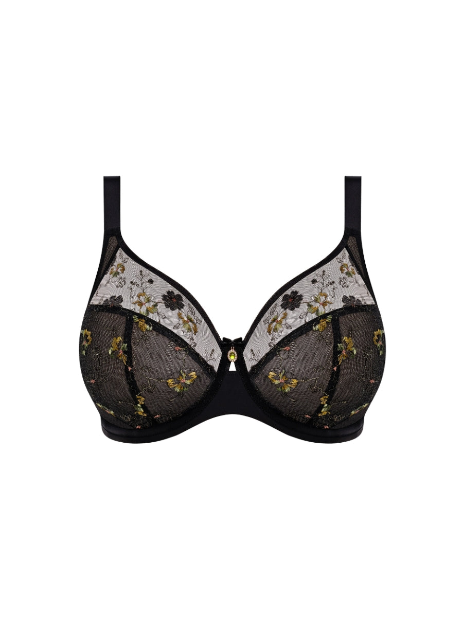 Lyriana Full Cup Bra - Jet