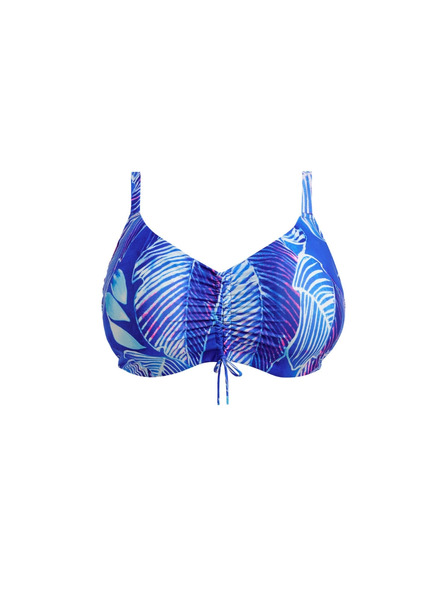 Maluku Island Crop Bikini Top - Atlantic