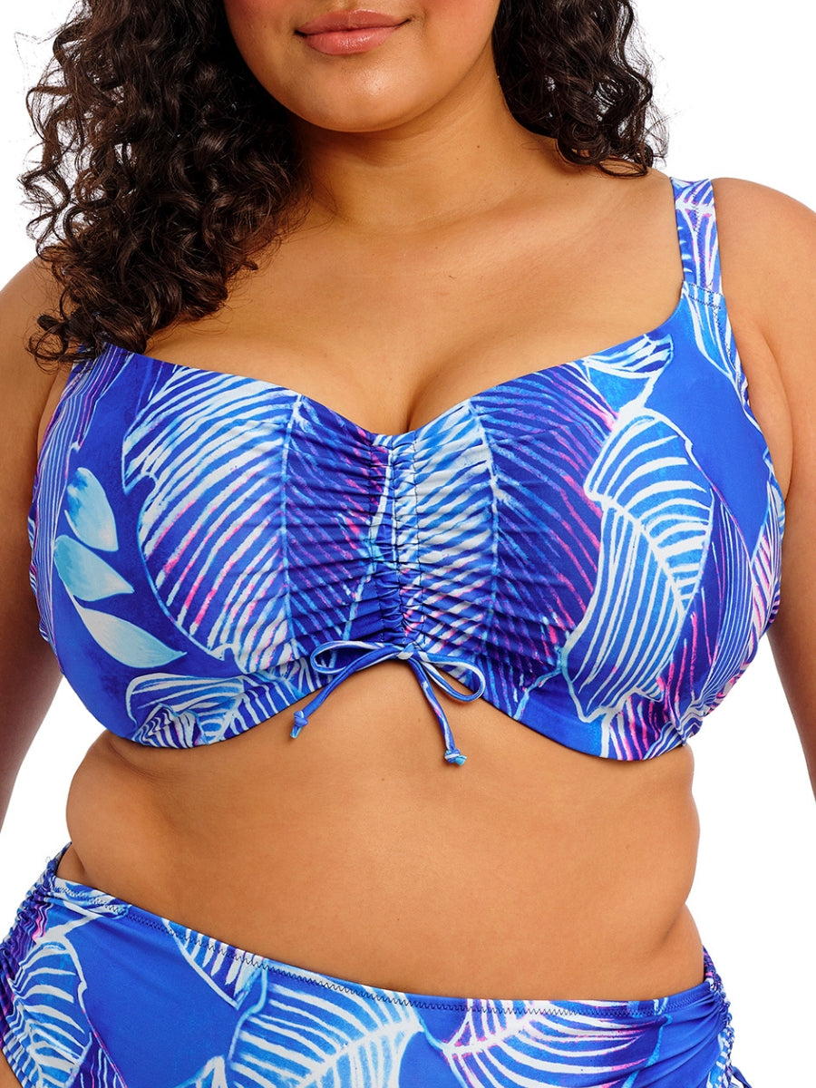 Maluku Island Crop Bikini Top - Atlantic