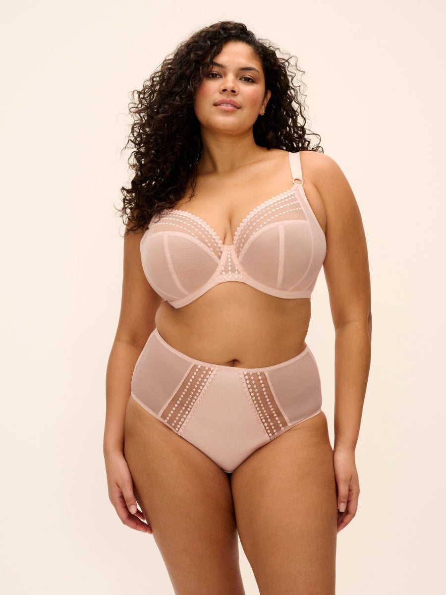 Matilda Plunge Bra - Pearl Blush