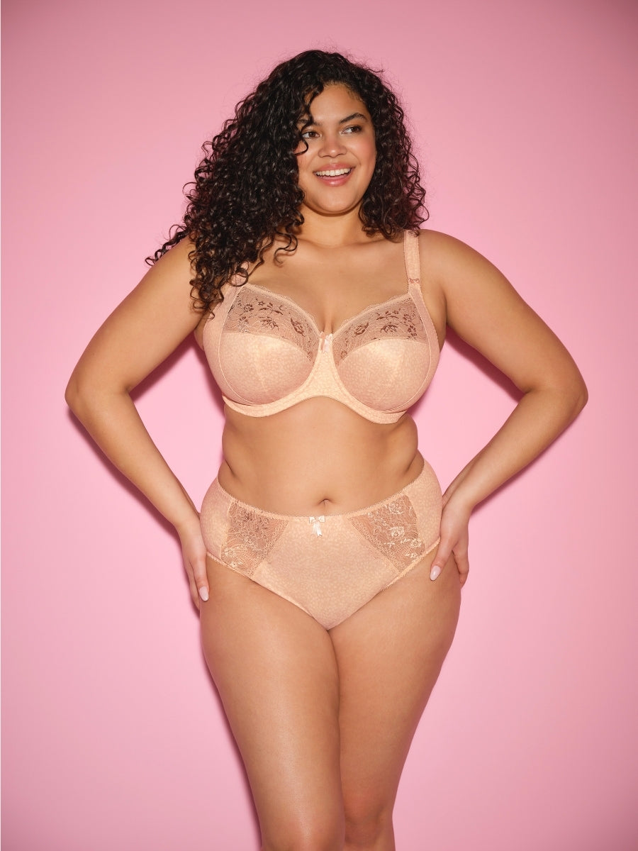 Morgan Printed Full Cup Bra - Cameo Rose