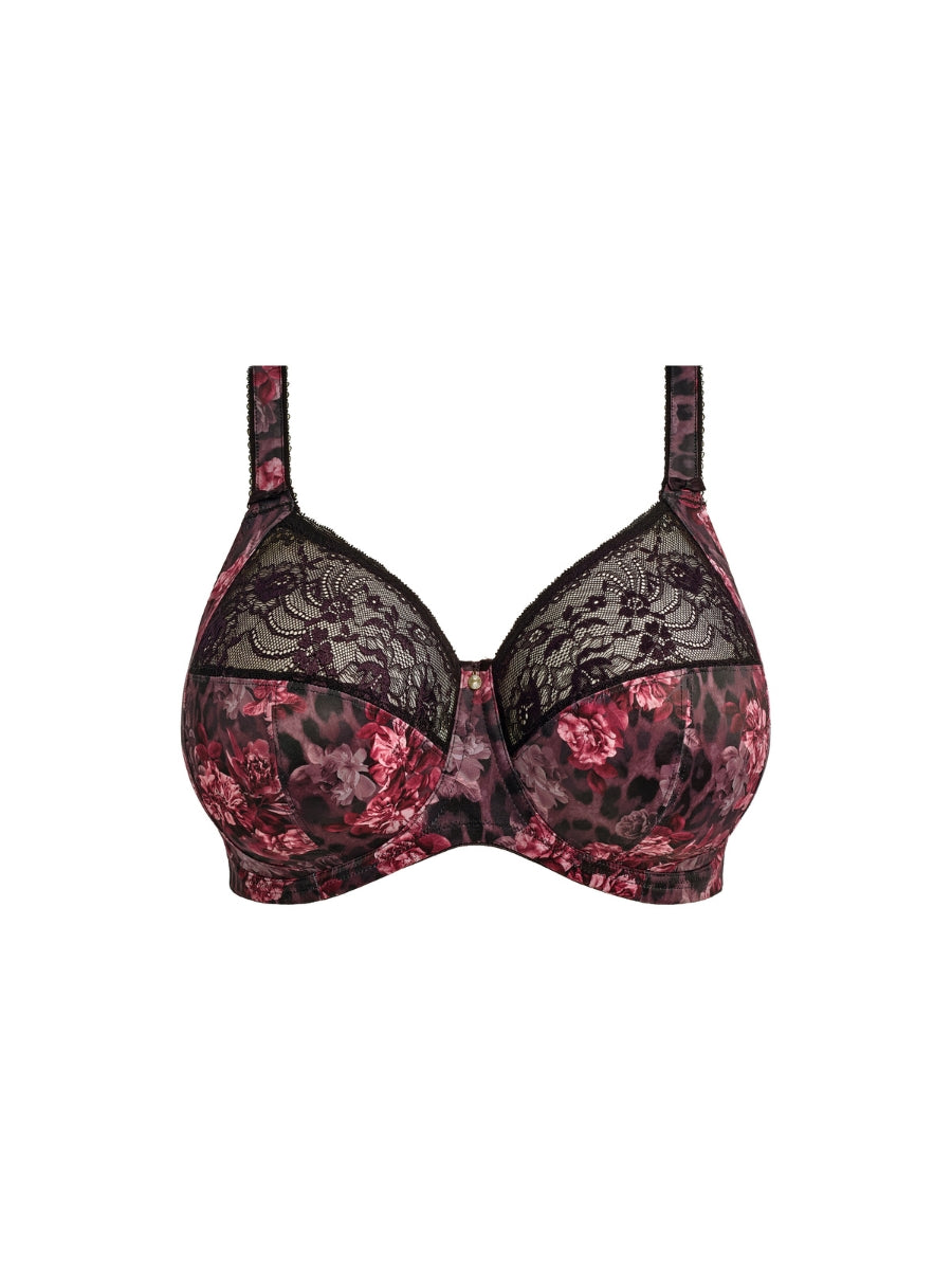 Morgan Printed Full Cup Bra - Dark Romance