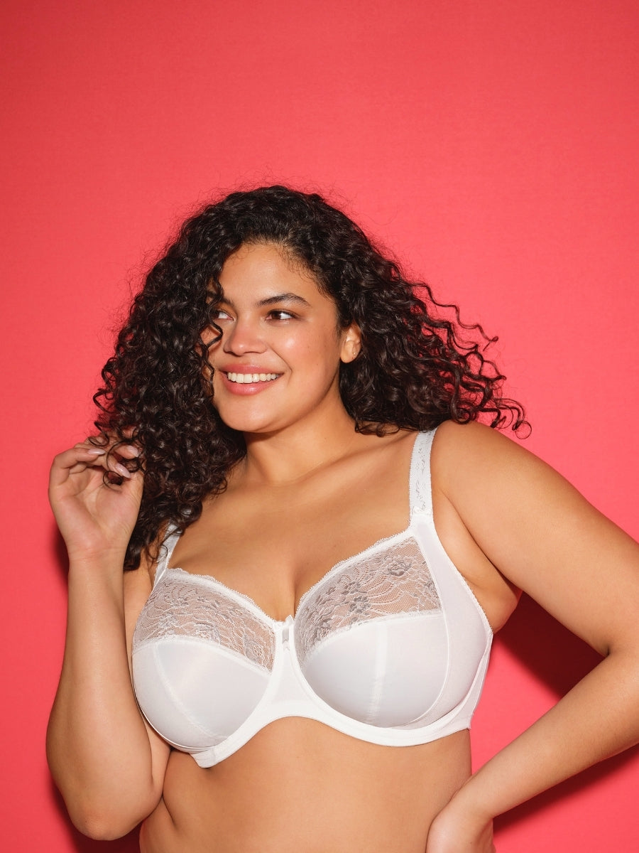 Morgan Full Cup Bra - White