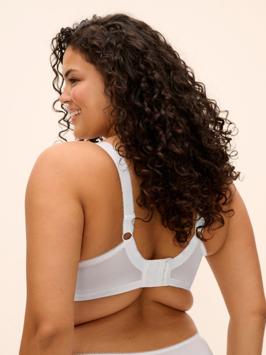 Morgan Full Cup Bra - White