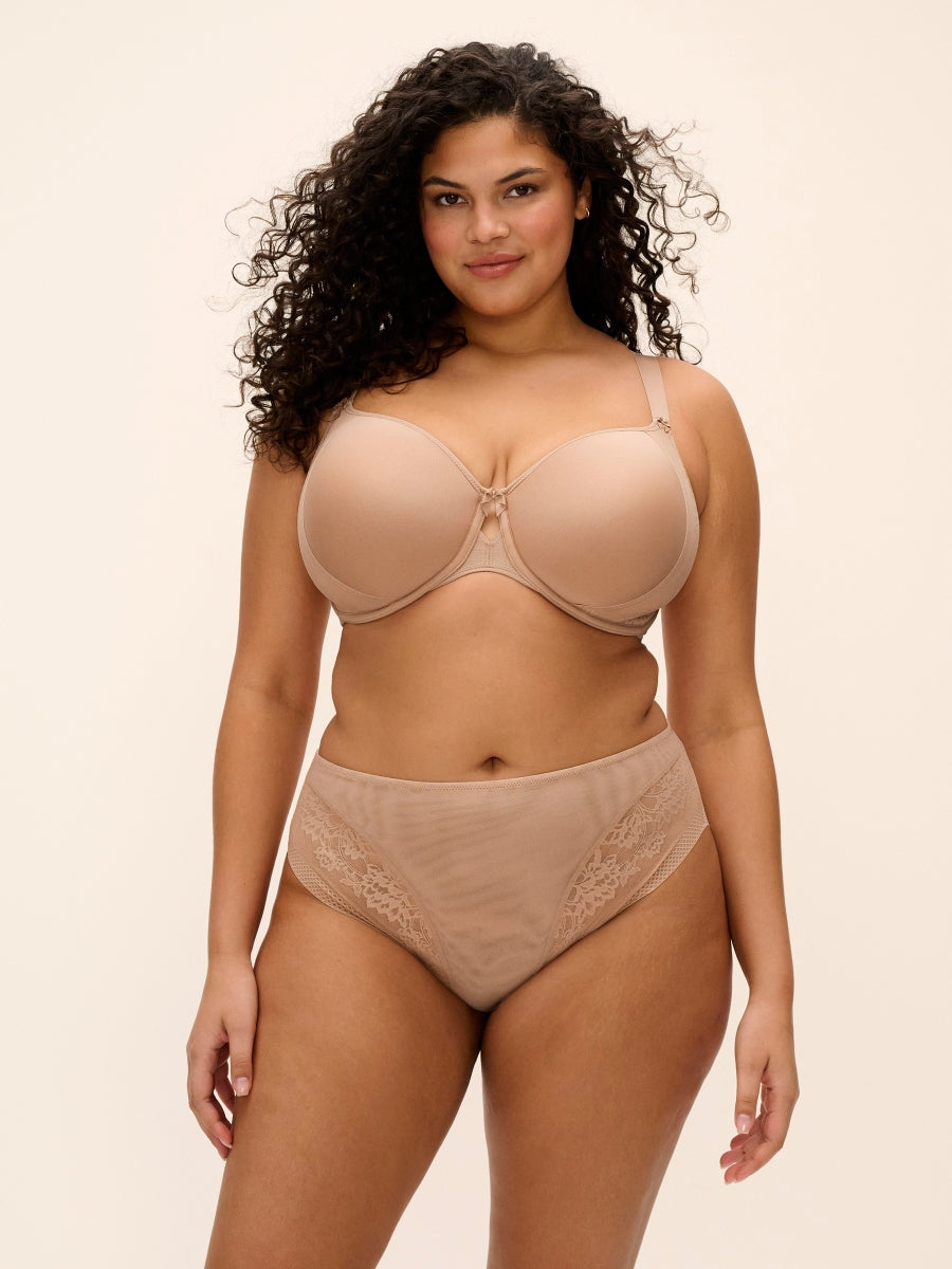 Nerina Moulded Spacer Bra - Sahara