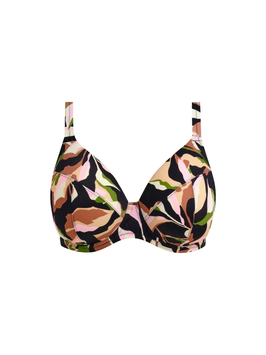 Ocean Avenue Plunge Bikini Top - Multi