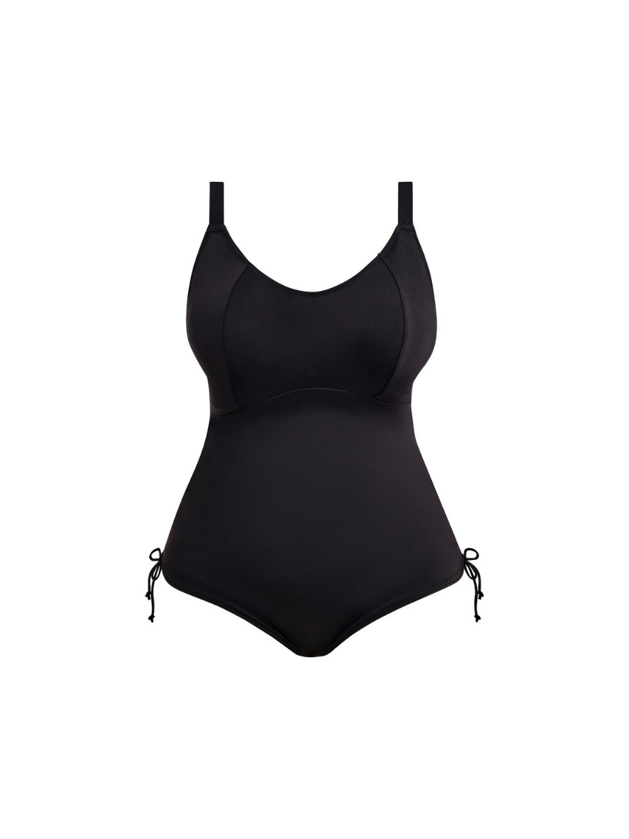 Plain Sailing Non Wired Swimsuit - Black