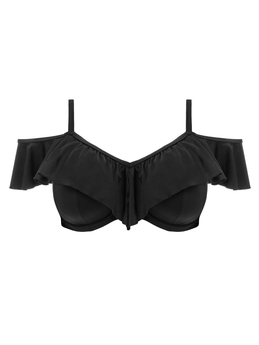 Plain Sailing Bikini Top - Black
