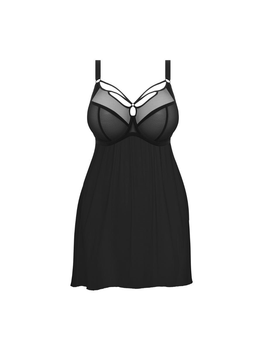 Sachi Babydoll - Black