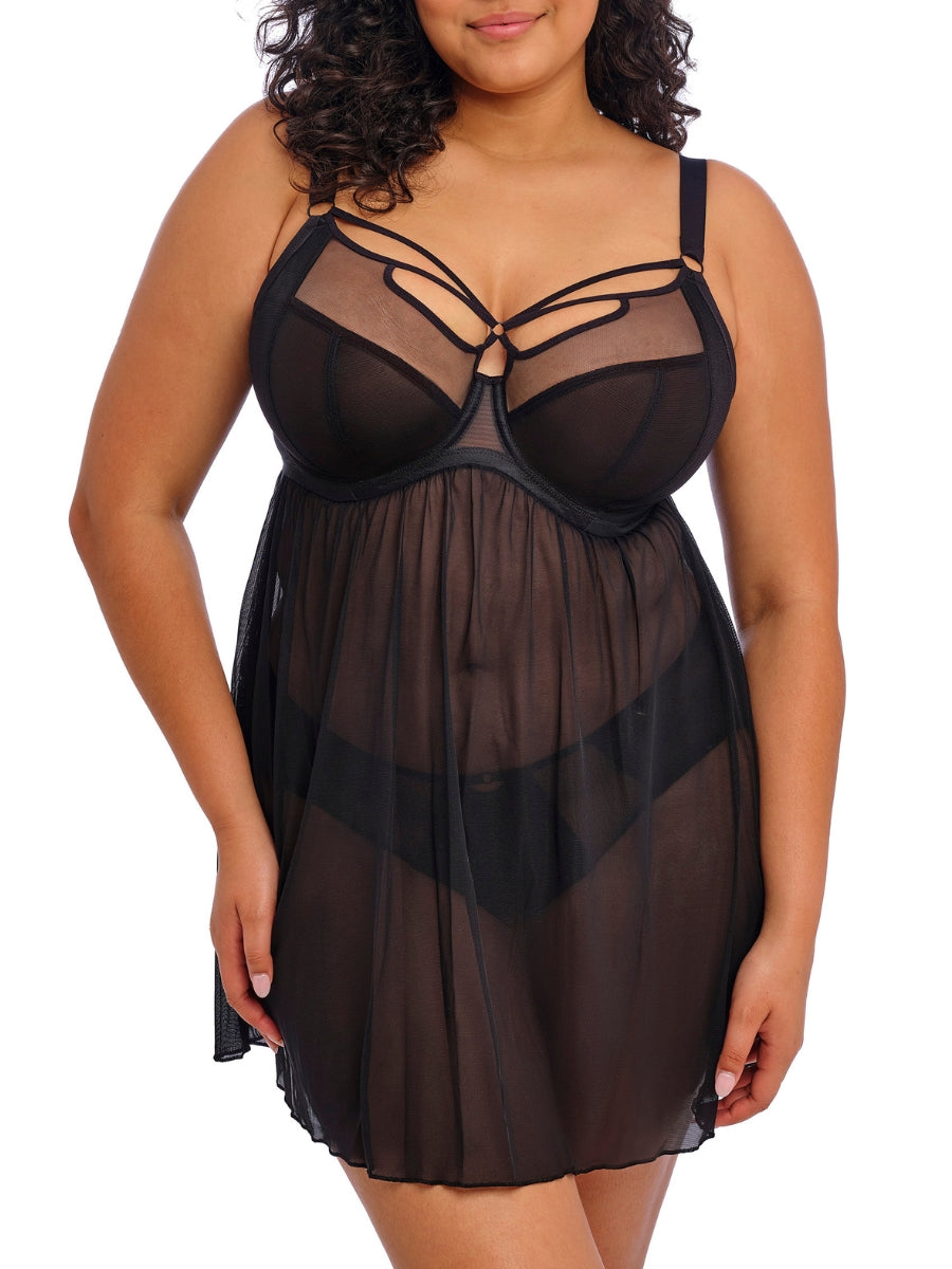Sachi Babydoll - Black