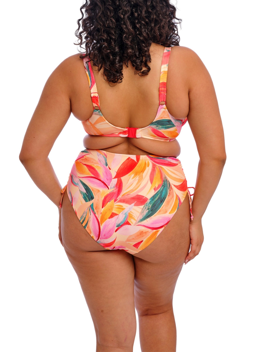 Sancho Beach Plunge Bikini Top - Mango