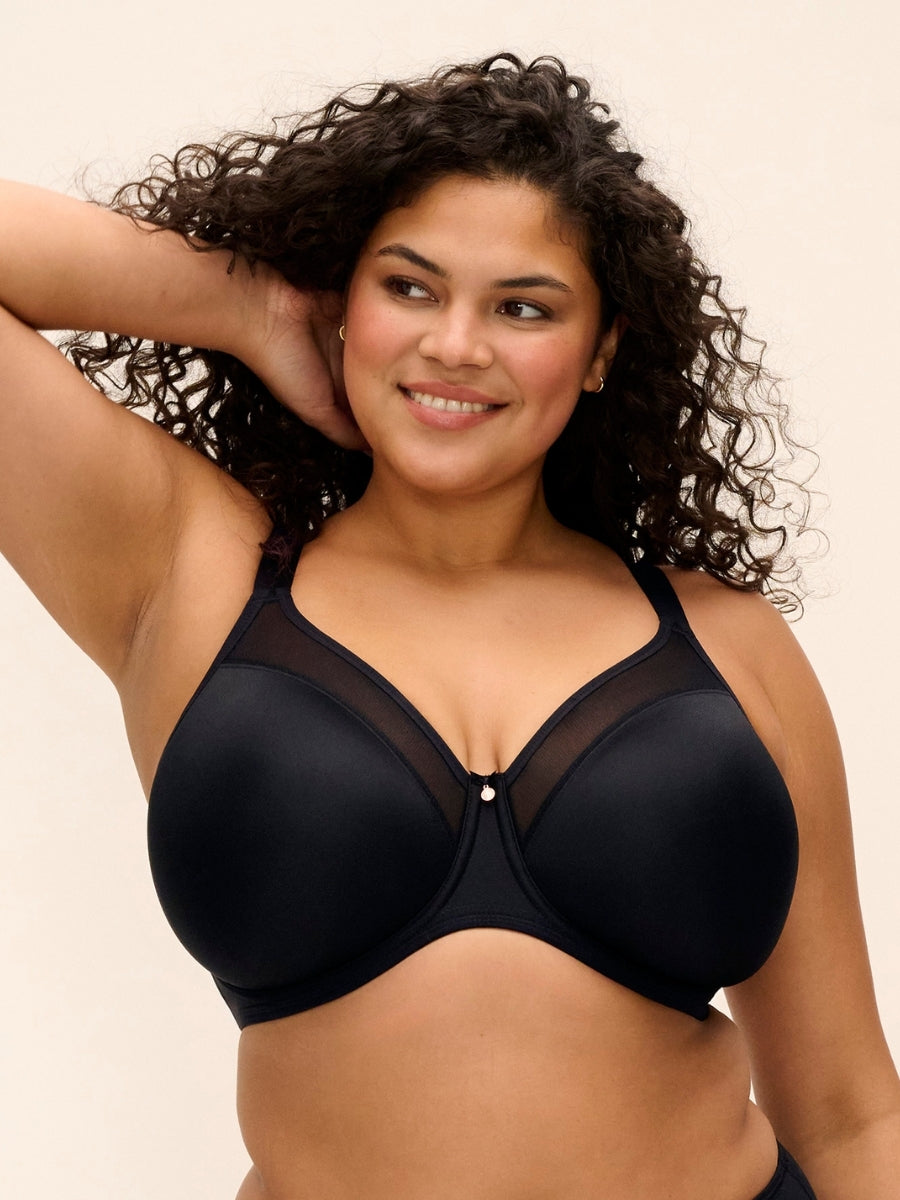 Smooth Moulded T-Shirt Bra - Black