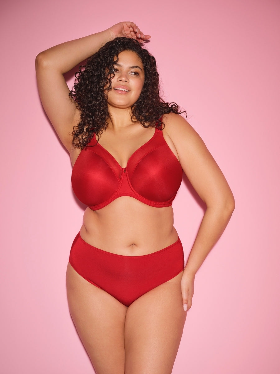 Smooth Moulded T-Shirt Bra - Haute Red