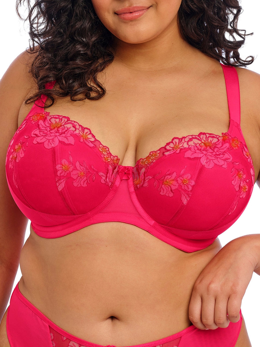 Teagan Half Cup Bra - Azalea