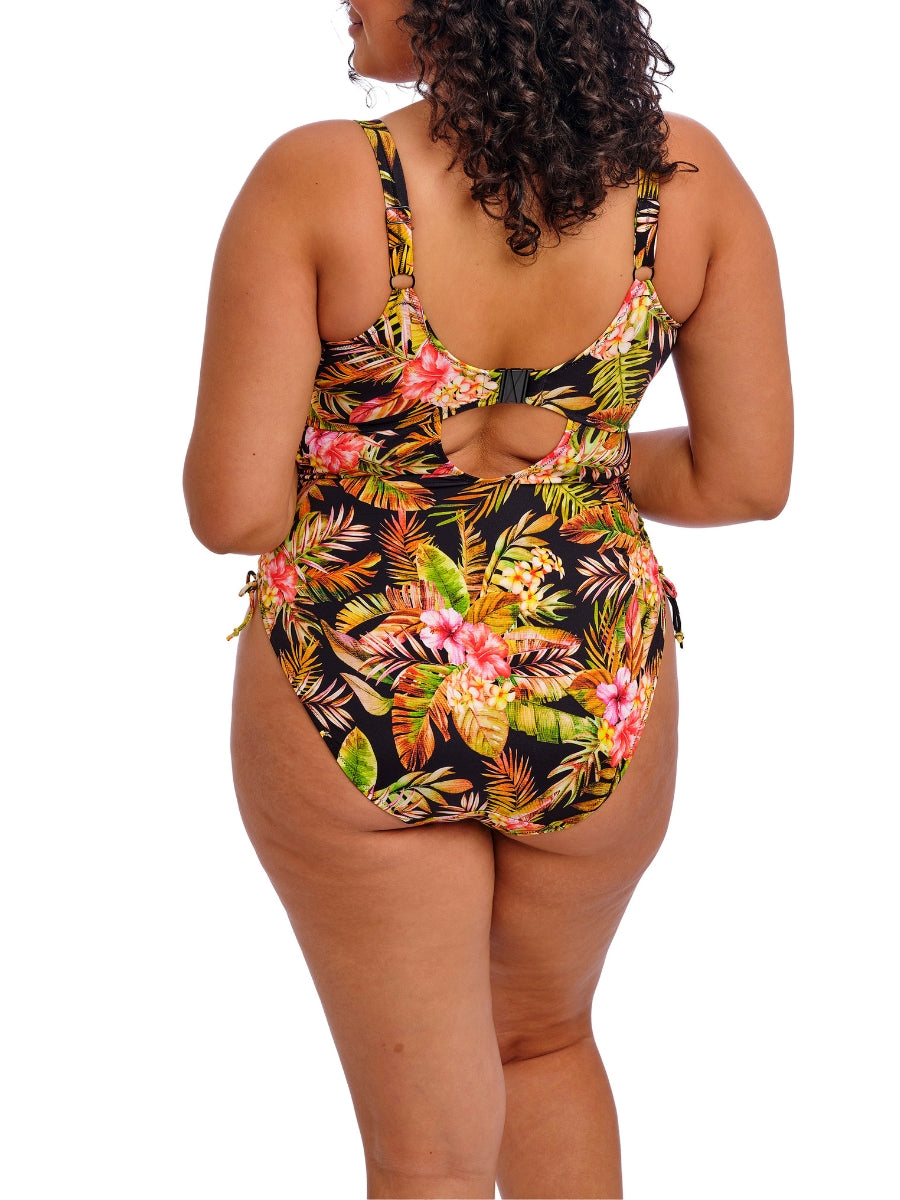Tiger Valley Non Wired Swimsuit - Black