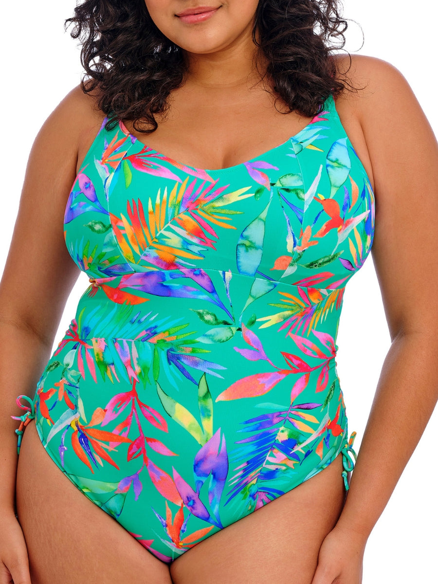Toyama Tides Non Wired Swimsuit - Jade