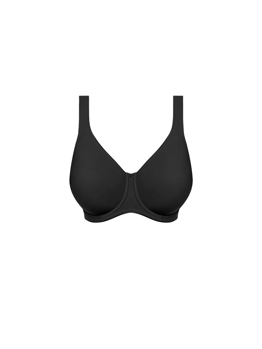 Aura Moulded Full Cup Bra - Black