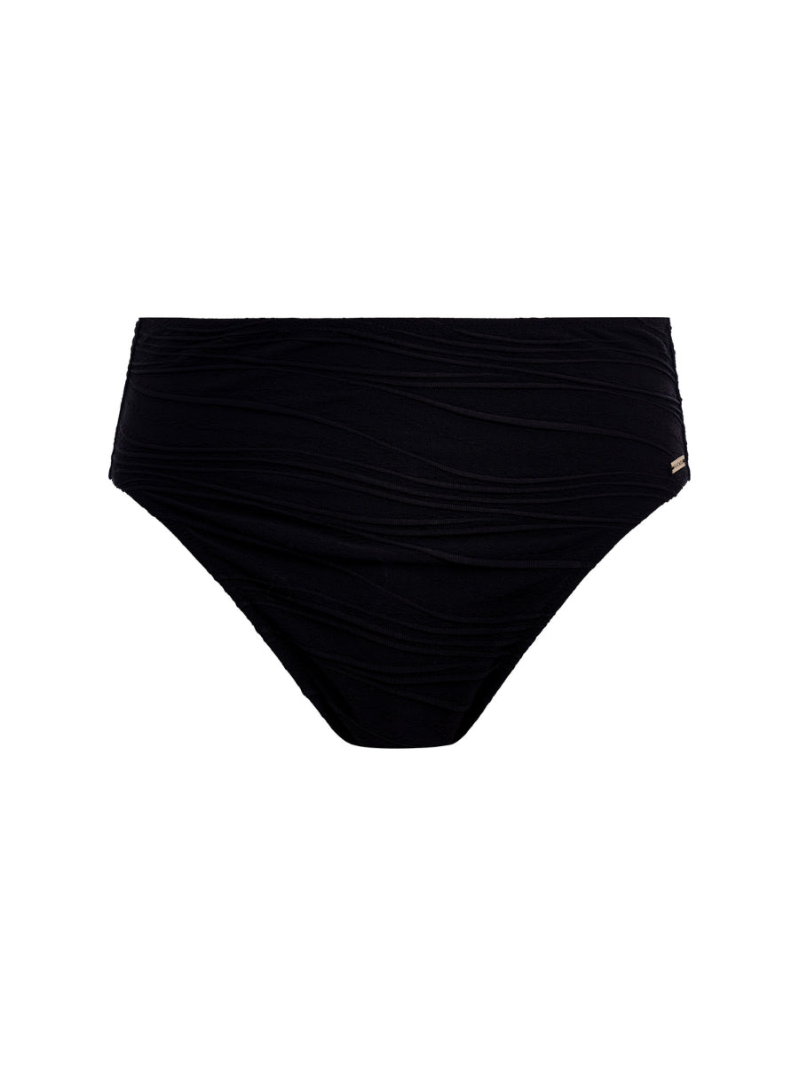 Beach Waves High Waist Bikini Brief