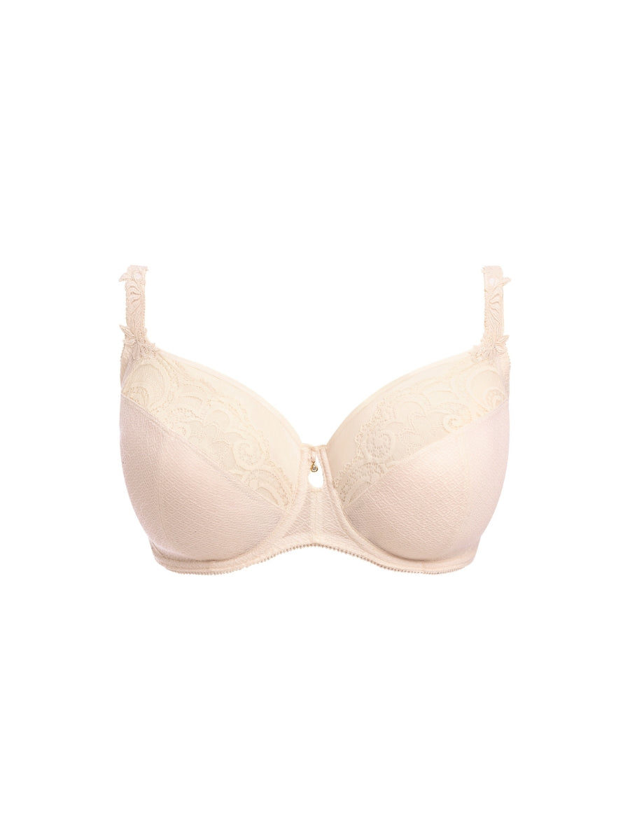 Cerys Side Support Bra - Cream Pink