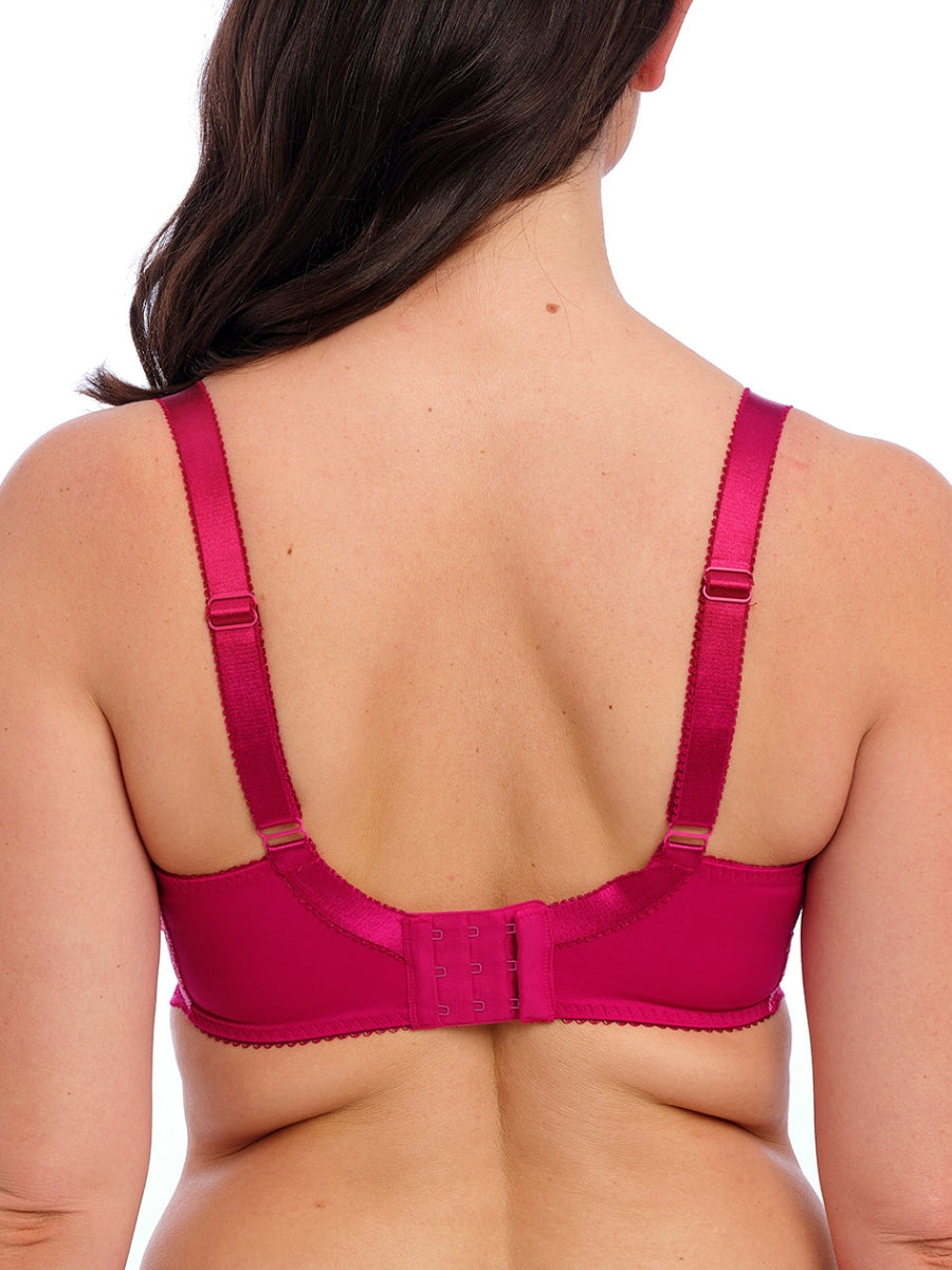 Emmaline Side Support Bra - Cerise