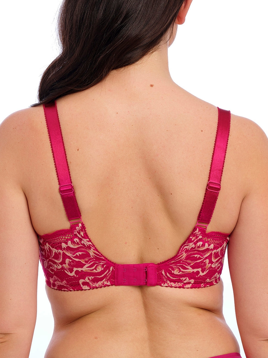 Emmaline Moulded Spacer Bra - Cerise