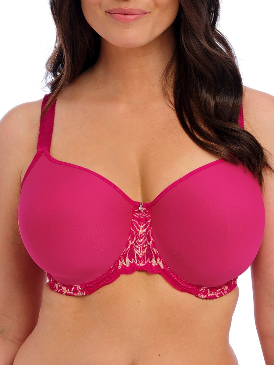 Emmaline Moulded Spacer Bra - Cerise