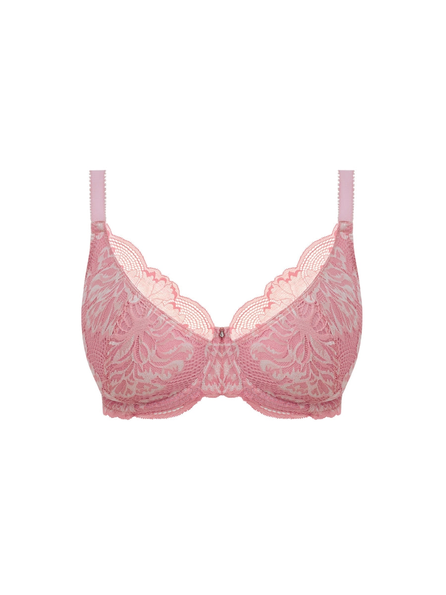 Emmaline Padded Plunge Bra - Blossom