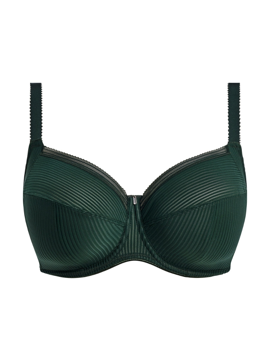 Fusion Full Cup Side Support Bra - Evergreen