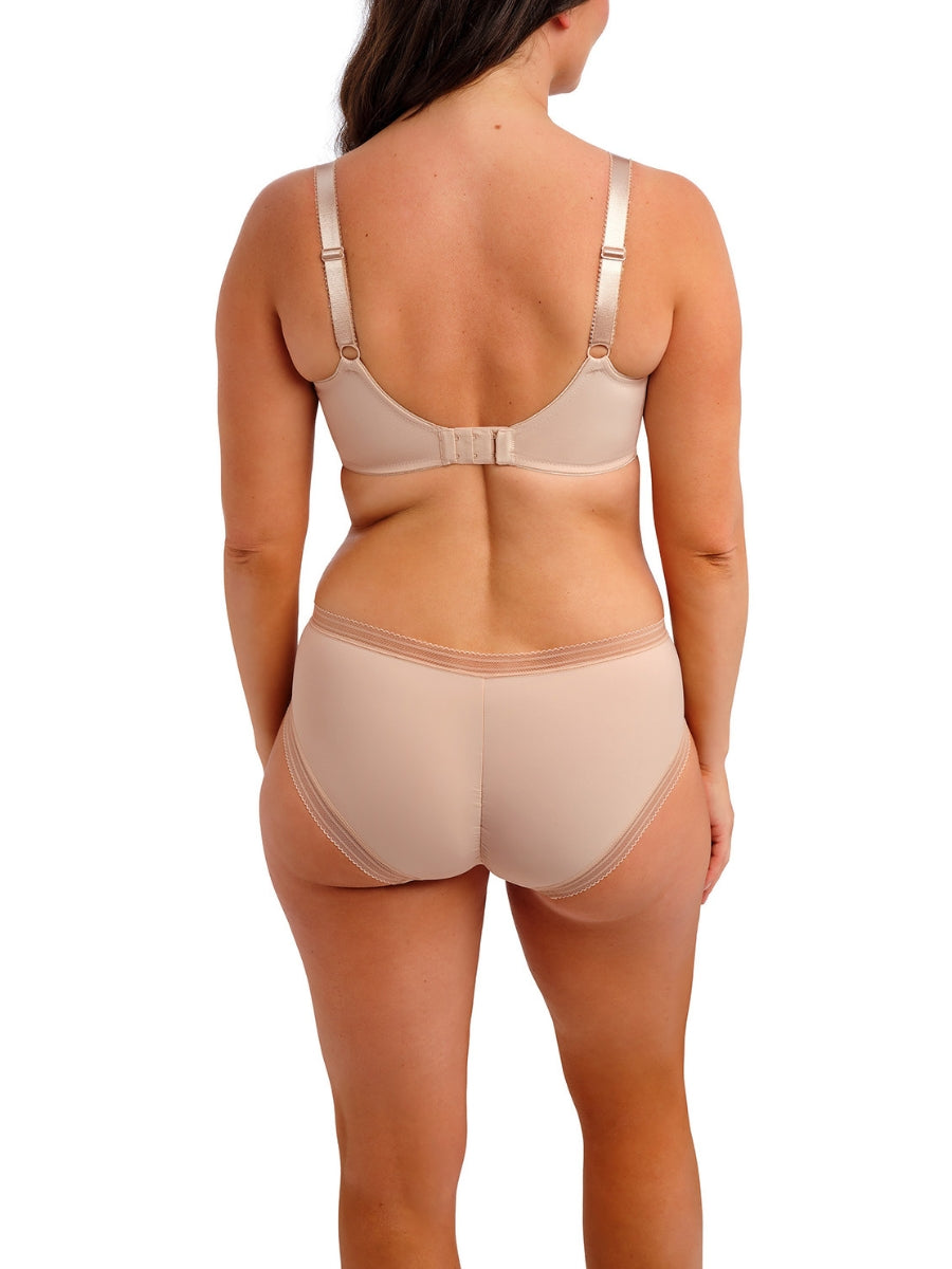 Fusion Full Cup Side Support Bra - Natural Beige