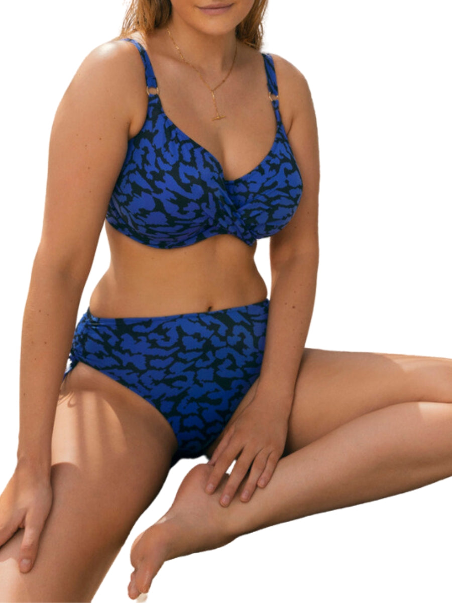 Hope Bay Full Cup Bikini Top - Ultramarine