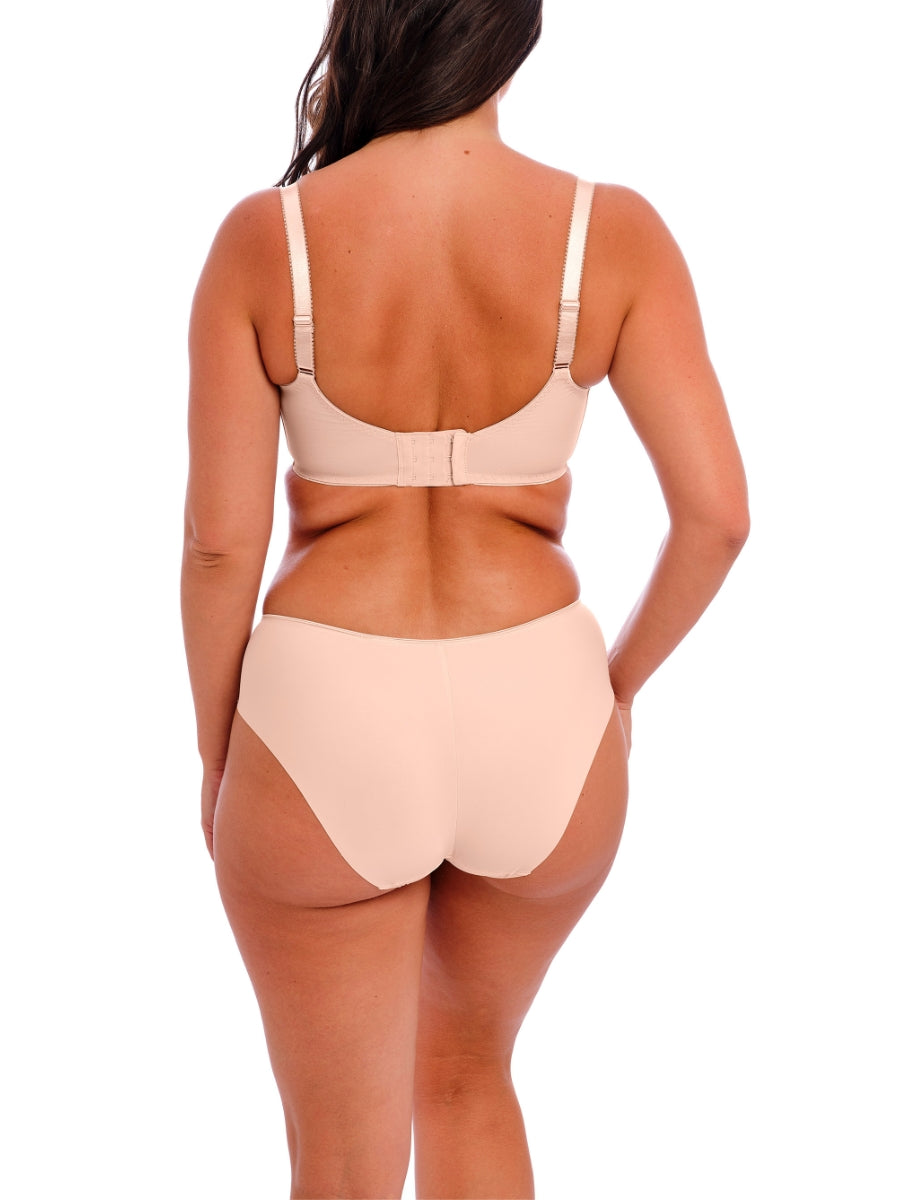 Illusion Full Cup Side Support Bra - Natural Beige