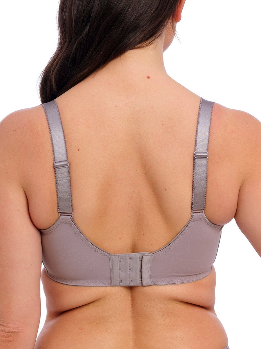 Illusion Full Cup Side Support Bra - Silver Dawn