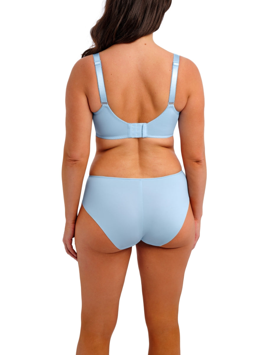 Illusion Full Cup Side Support Bra - Sky
