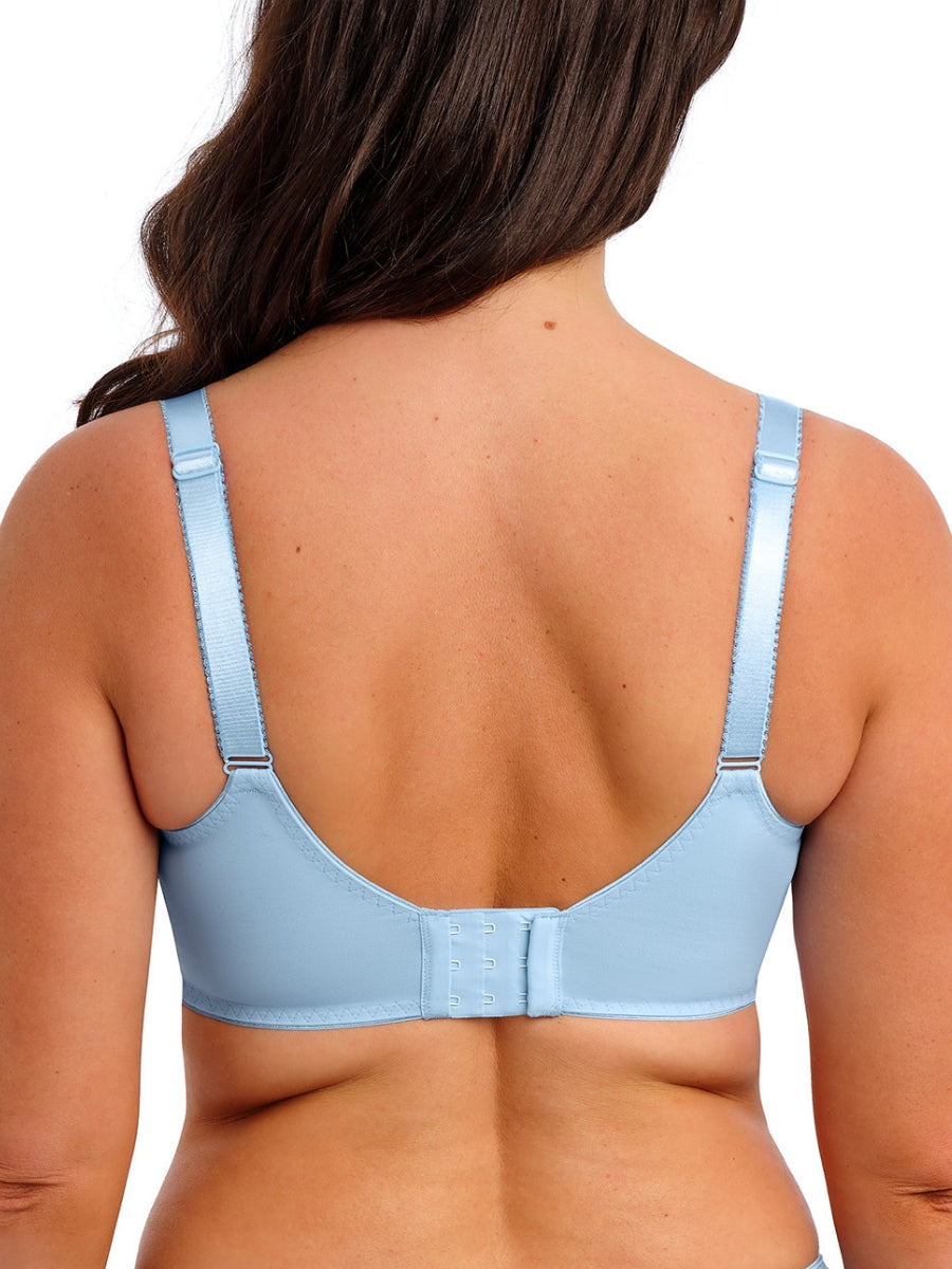 Illusion Full Cup Side Support Bra - Sky