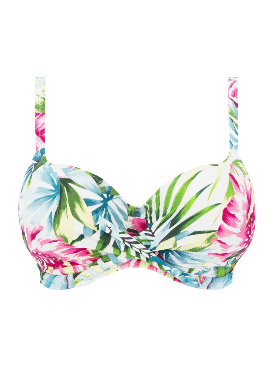 Langkawi Full Cup Bikini Top - White