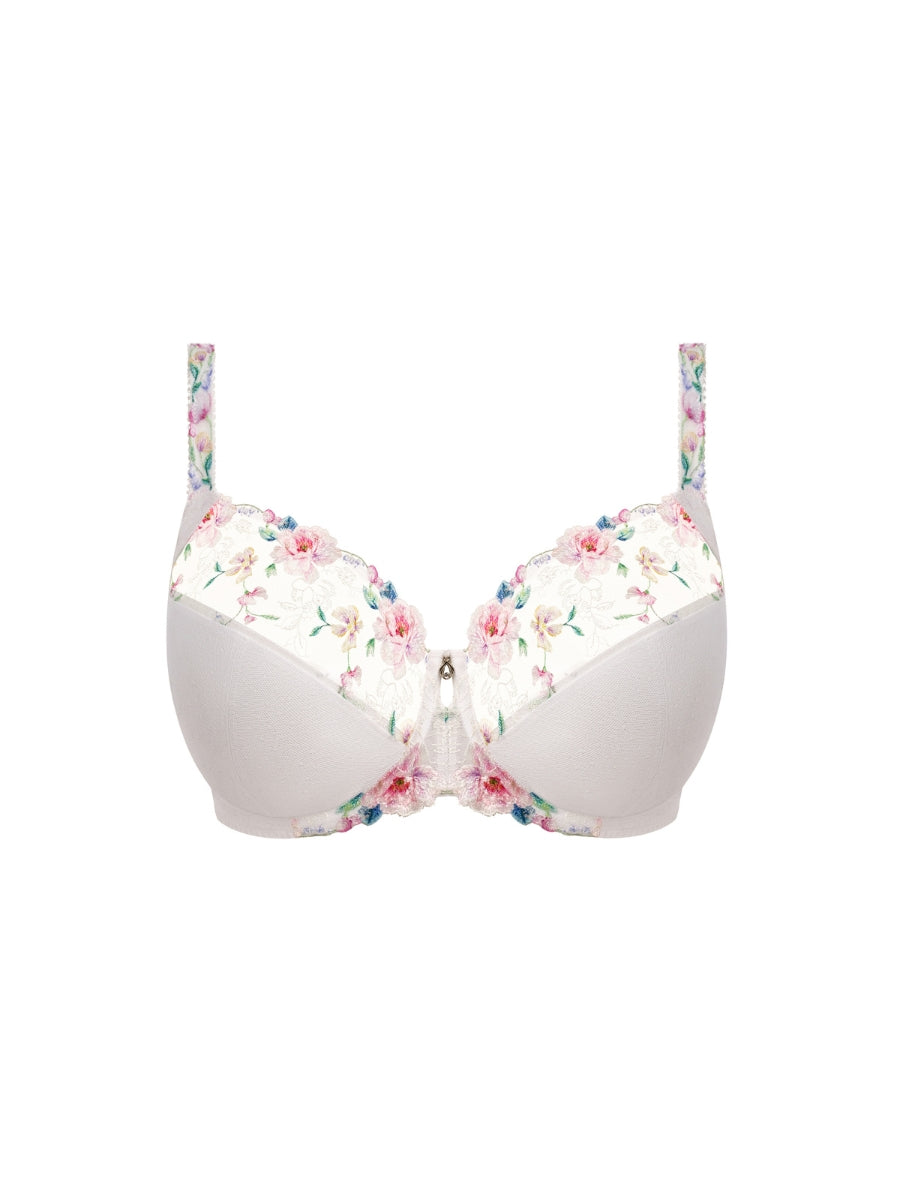 Lillia Side Support Bra - White