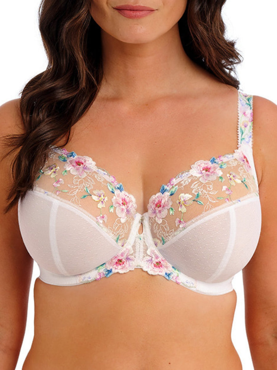 Lillia Side Support Bra - White