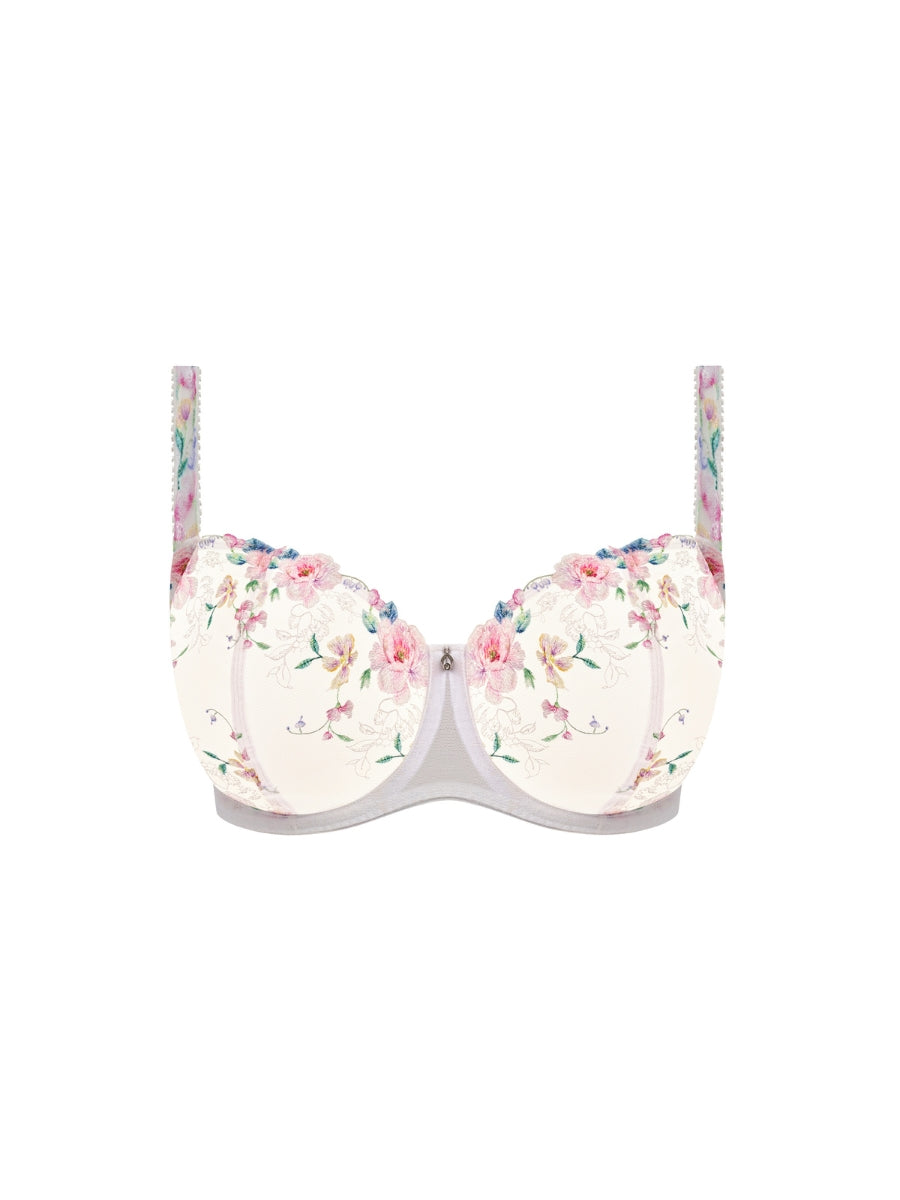 Lillia Balconette Bra - White