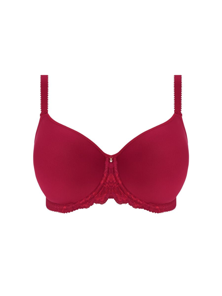 fantasie aubree moulded spacer bra red