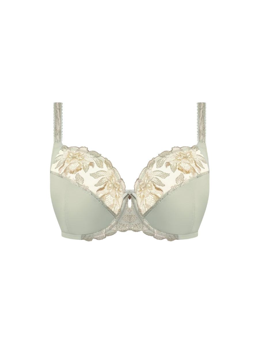Magdalena Side Support Bra - Vintage Green