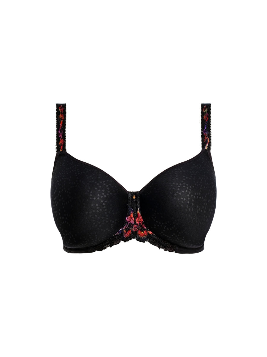 Magdalena Moulded Spacer Bra - Noir