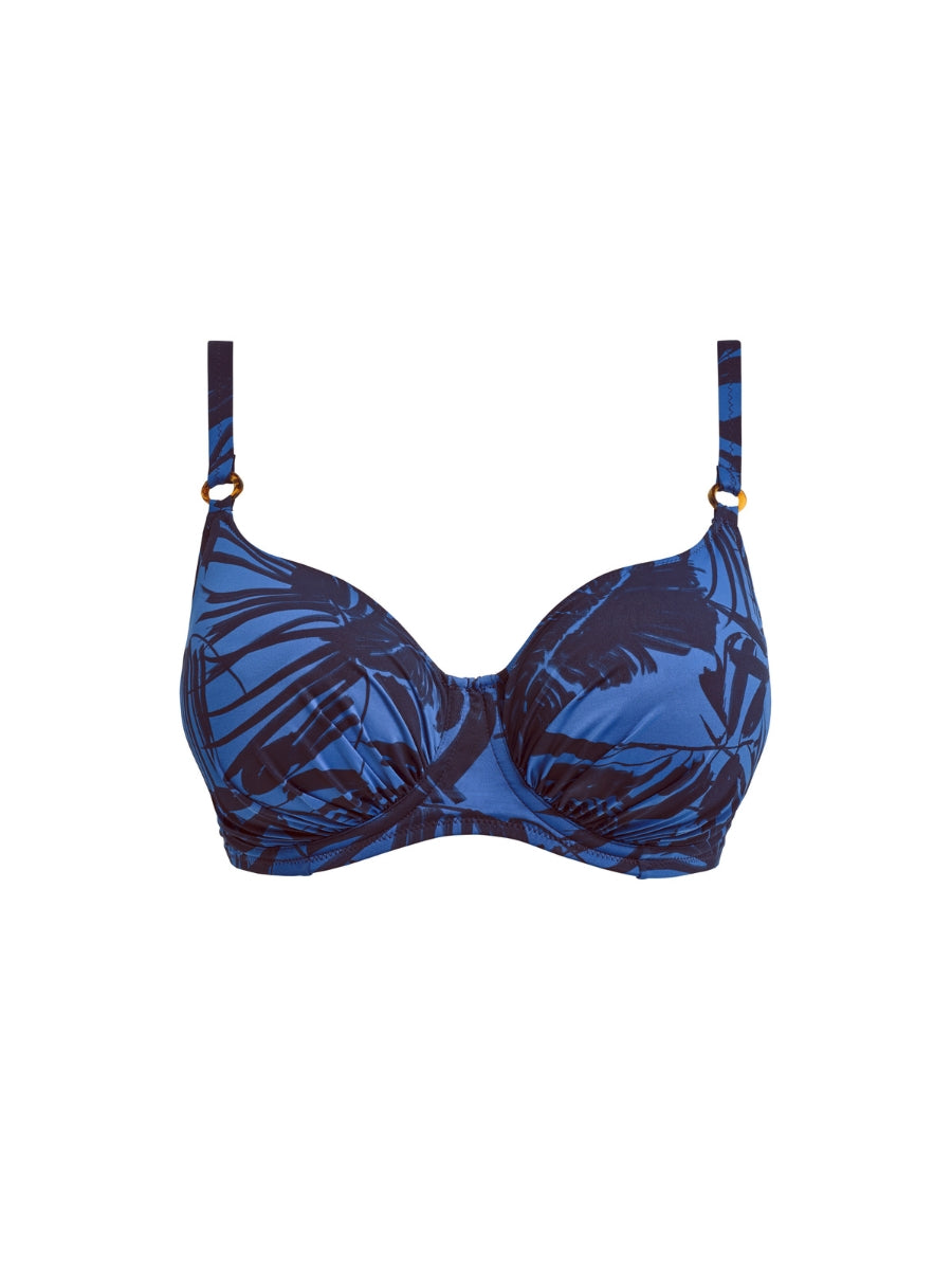 Malabar Coast Full Cup Bikini Top - Midnight