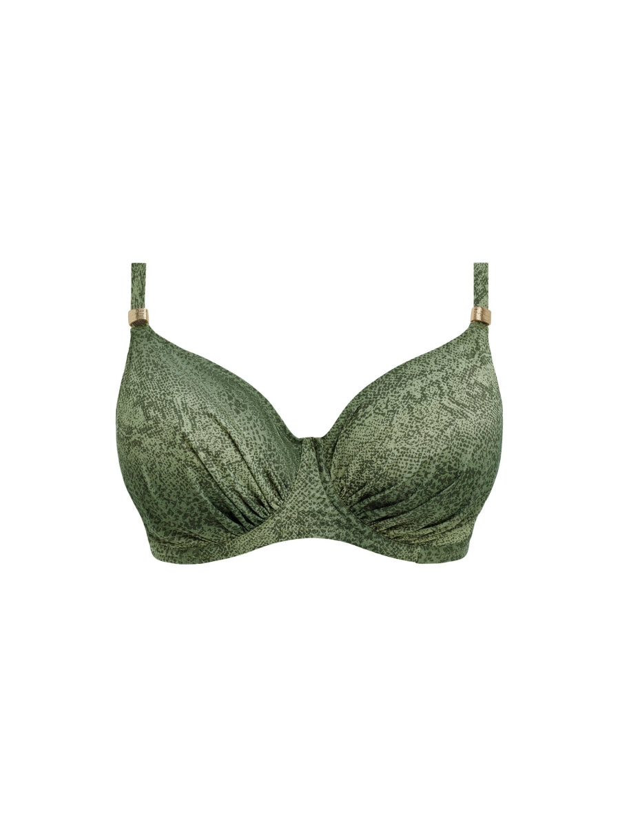 Maya Bay Full Cup Bikini Top - Peridot