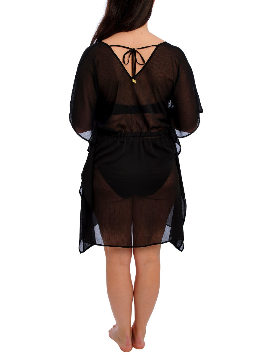 Nauru Kaftan - Black