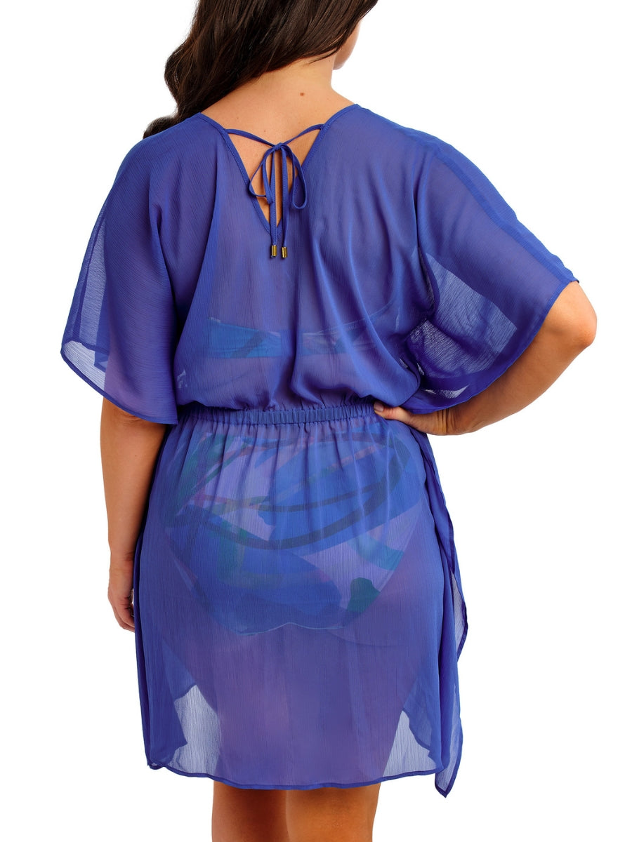 Nauru Kaftan - Sapphire