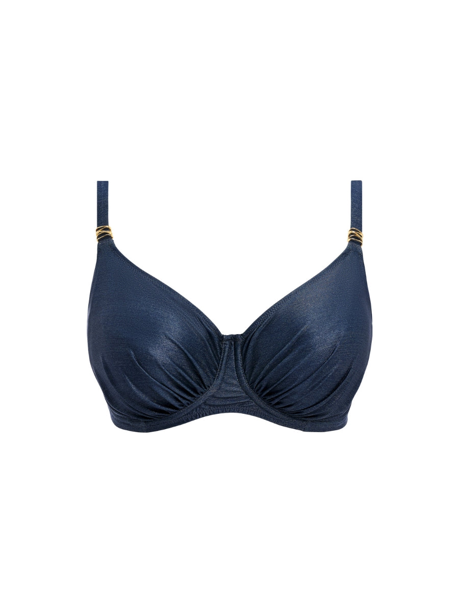 Paros Coast Full Cup Bikini Top - Midnight Sparkle