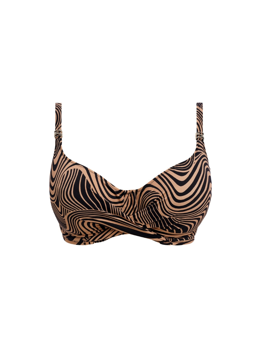 Pemba Island Full Cup Bikini Top - Mocha