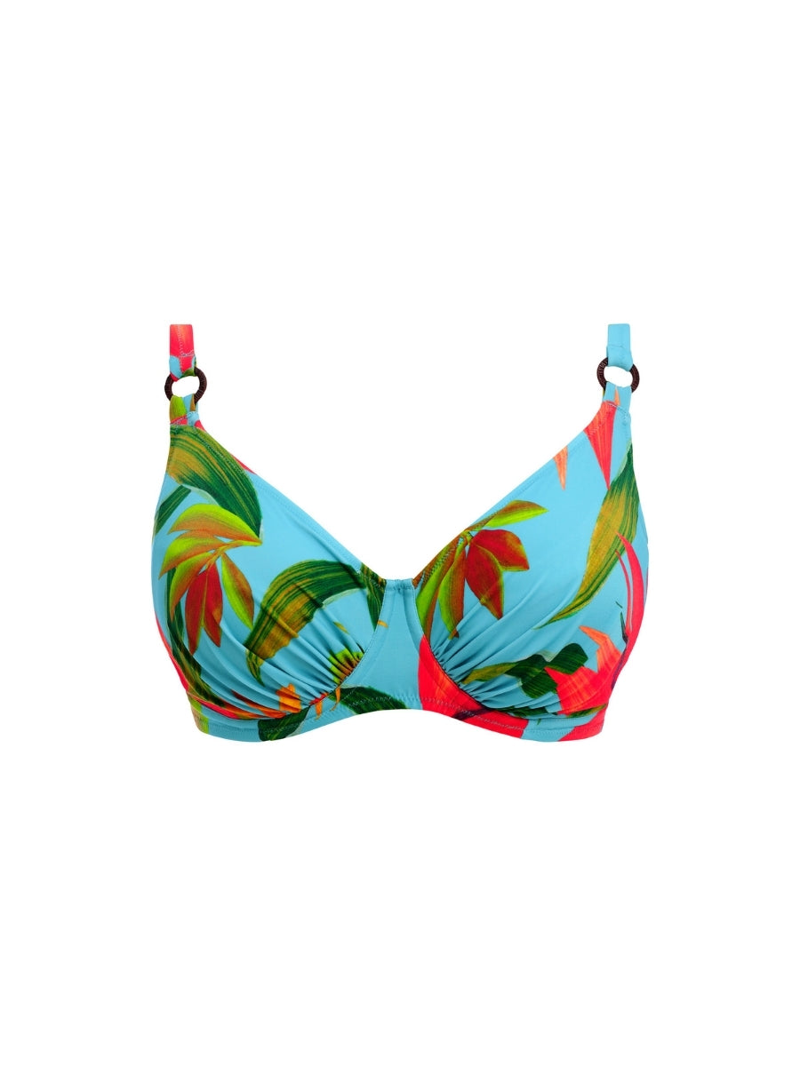 Pichola Full Cup Bikini Top - Aqua